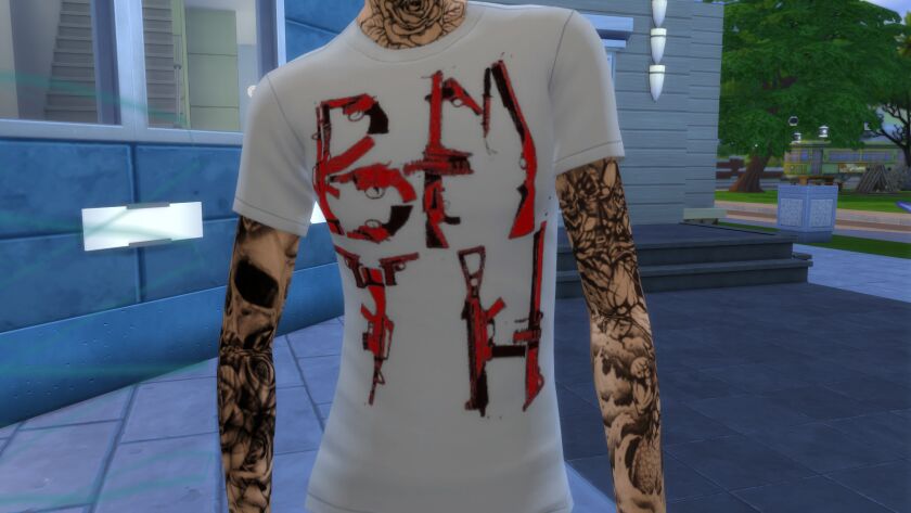 Bring ME The Horizon Tees 18 sims 4 cc bring me the horizon tees 4