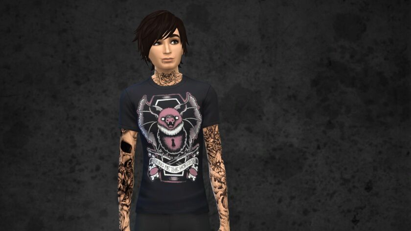Bring ME The Horizon Tees 15 sims 4 cc bring me the horizon tees 7