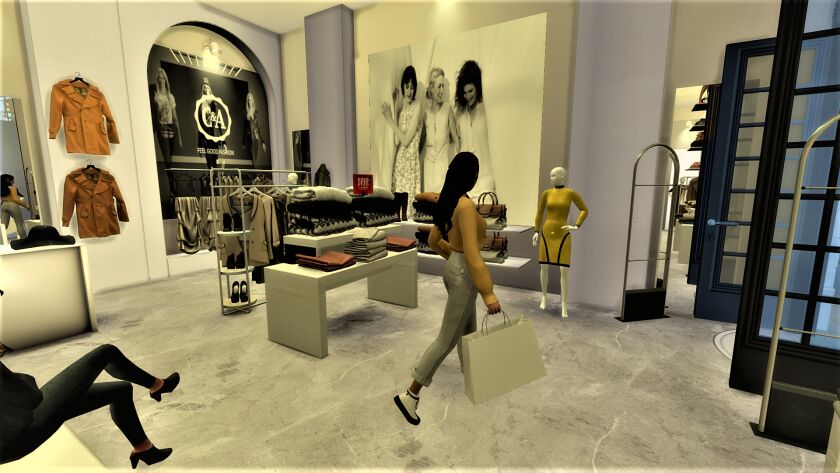 C&A Clothing Store Now Available for Download! 8 sims 4 cc ca clothing store can now be downloaded from my 12