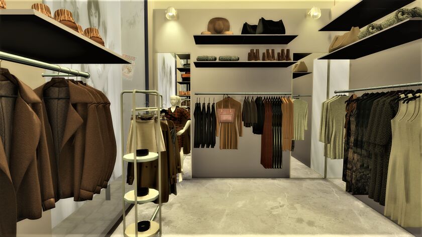 C&A Clothing Store Now Available for Download! 17 sims 4 cc ca clothing store can now be downloaded from my 2