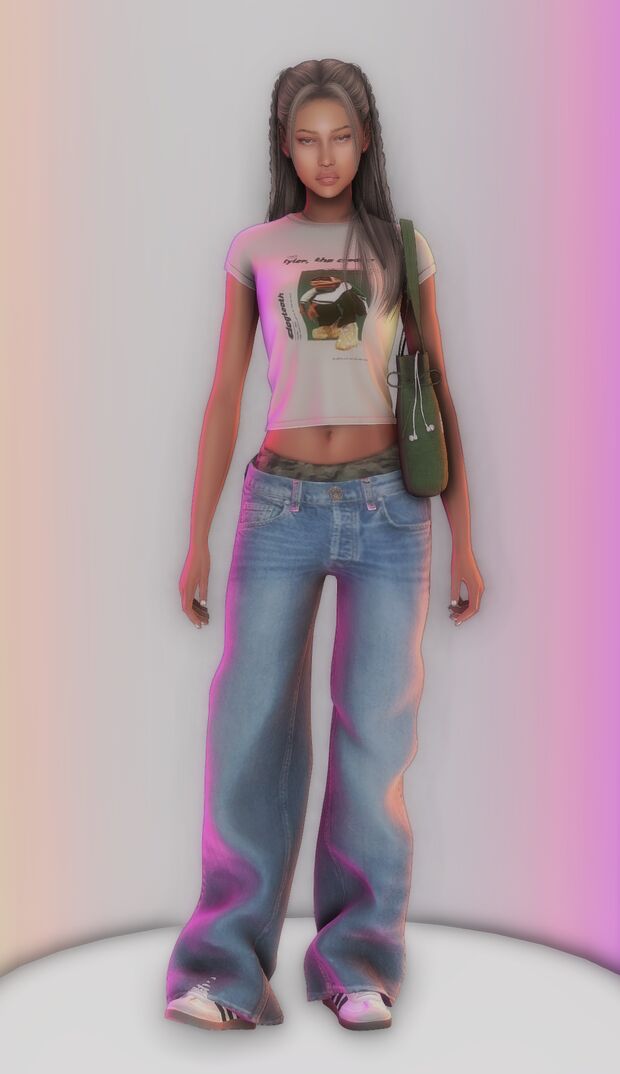Cali Wade by Ahrisims 2 sims 4 cc cali wade by ahrisims 3