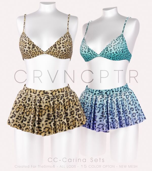Stylish CC-Carina Sets for Your Sims 1 Stylish CC-Carina Sets for Your Sims Sims 4 CC