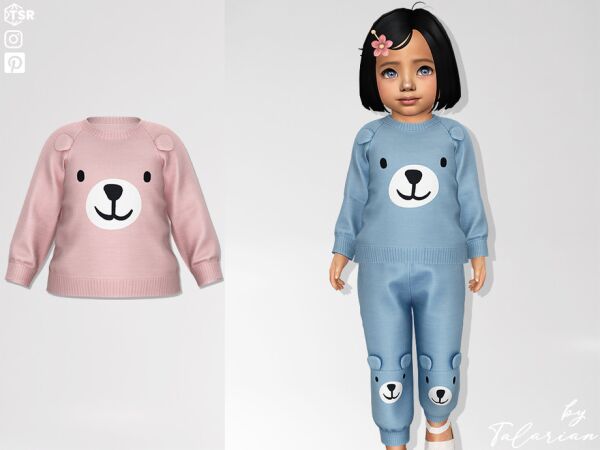 Stylish Claire Pants for All Ages 2 sims 4 cc claire pants by talarian 2