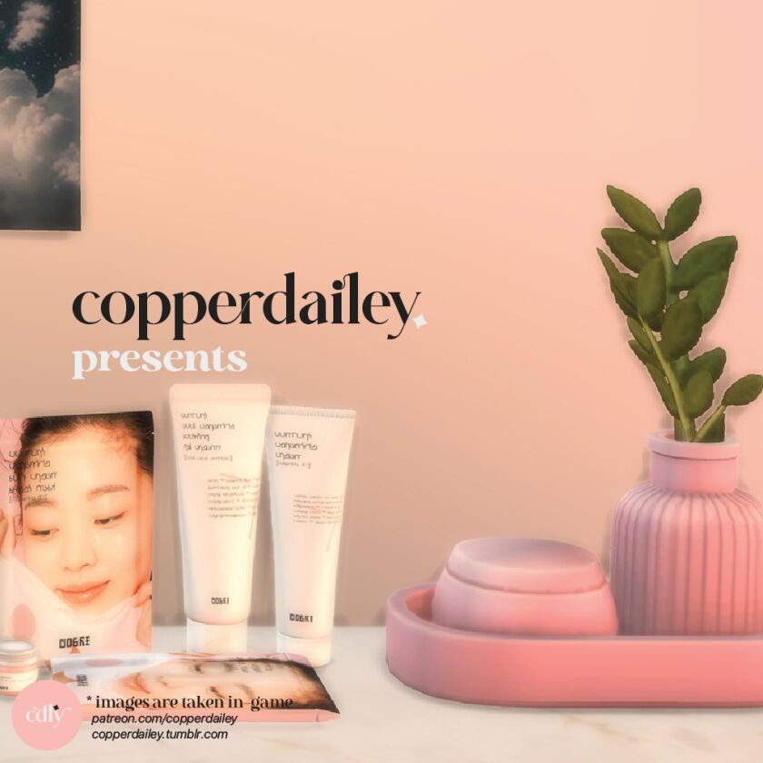 Discover COSRX - The Ceramide Series 1 Discover COSRX – The Ceramide Series Sims 4 CC