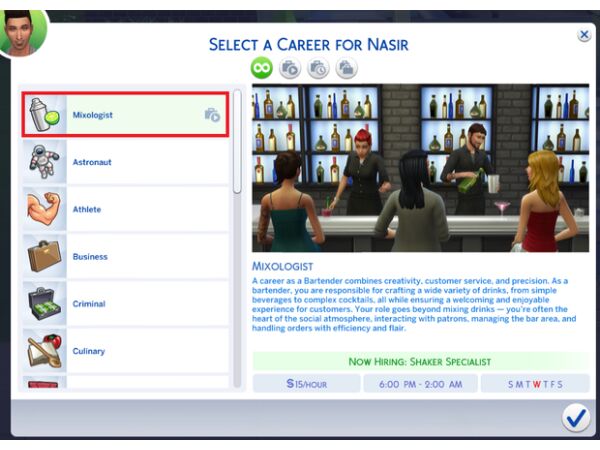 Custom Active Careers 1.1.0 1 Custom Active Careers 1.1.0 Sims 4 CC