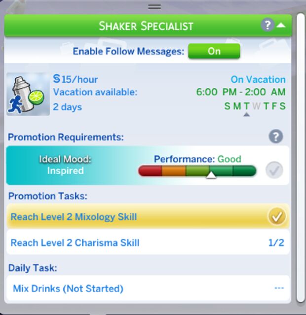 Custom Active Careers 1.1.0 2 sims 4 cc custom active careers 1 1 0 by 2