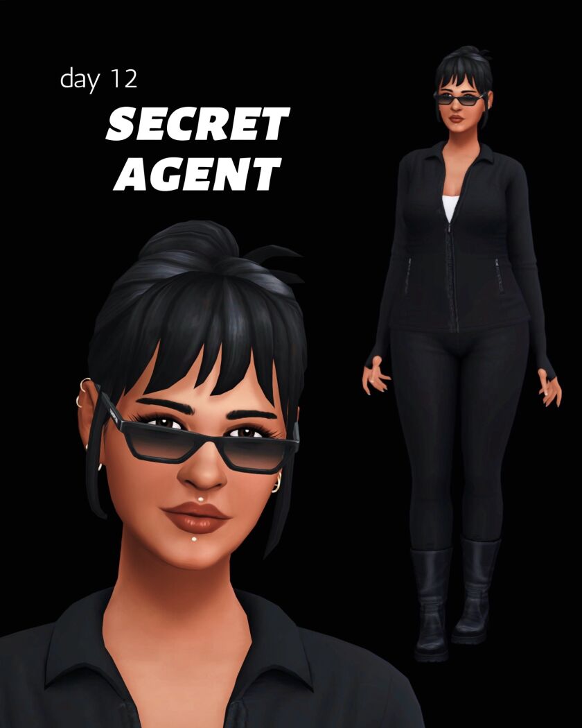 Day 12 of AOP Lookbook Challenge 1 Day 12 of AOP Lookbook Challenge Sims 4 CC