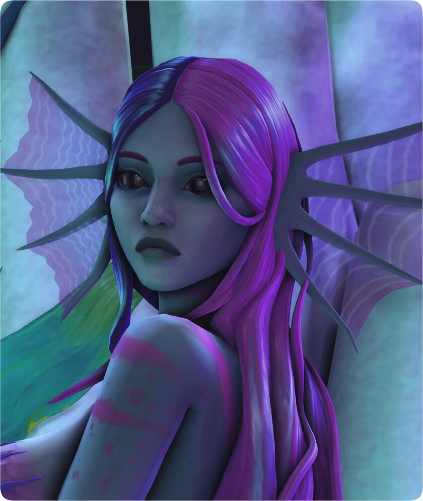 Mermaid Fin-like Ears CC Release! 6 sims 4 cc download sfs 2