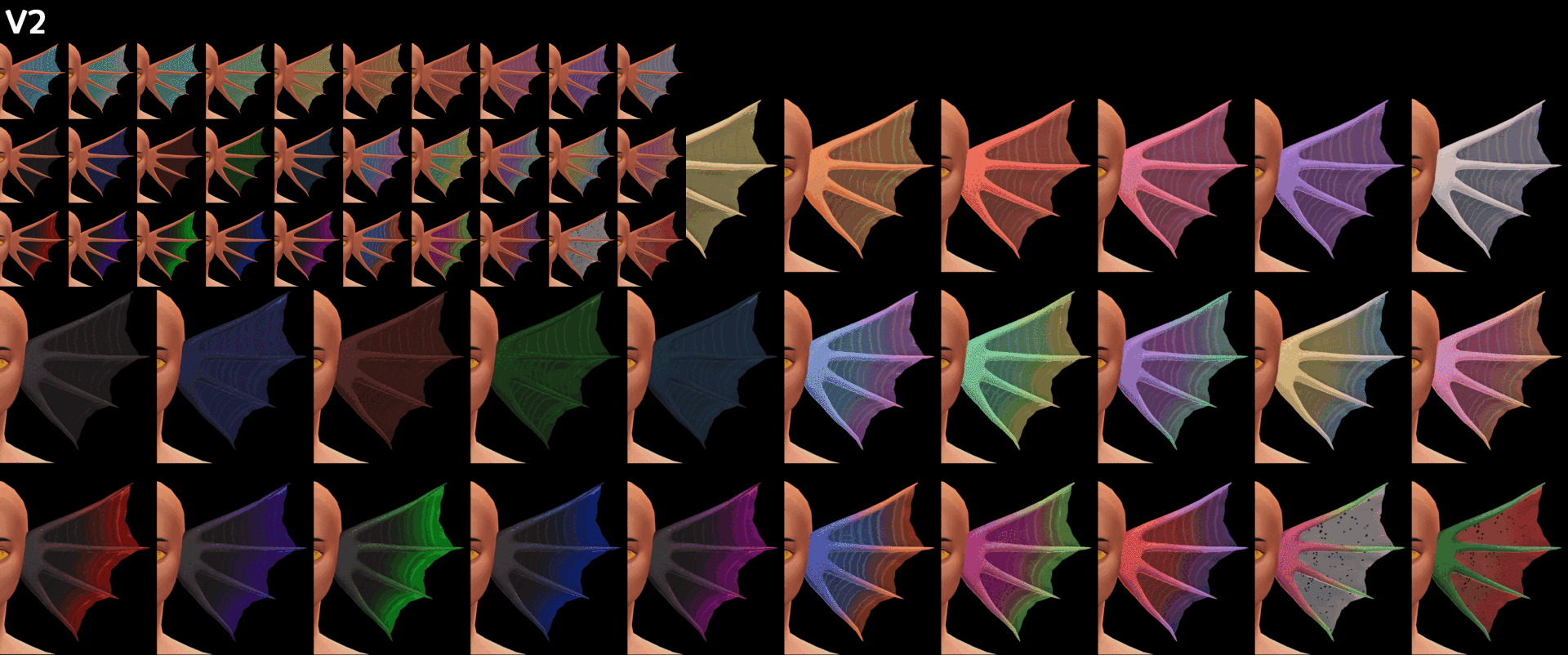 Mermaid Fin-like Ears CC Release! 2 sims 4 cc download sfs 5