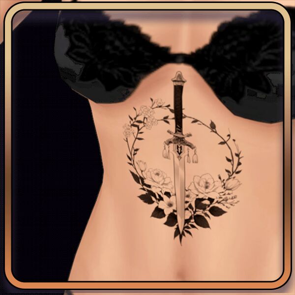 Sword Emblem - Lower Front by Eddysiminks 1 Sword Emblem – Lower Front by Eddysiminks Sims 4 CC