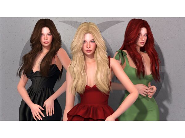 Esme Hairstyle 1 Esme Hairstyle Sims 4 CC