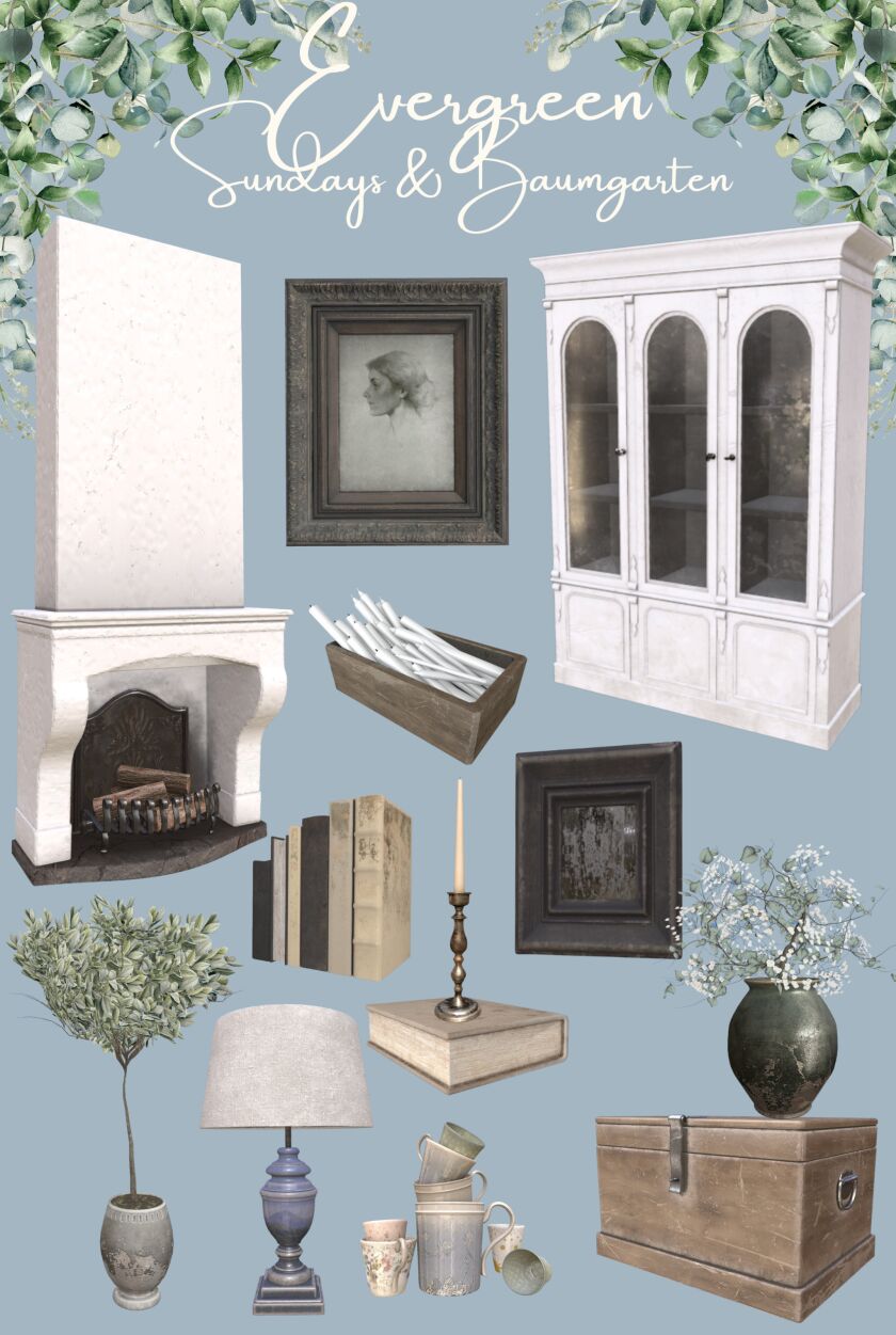 Evergreen - Sundays & Baumgarten Collab 1 Evergreen – Sundays & Baumgarten Collab Sims 4 CC