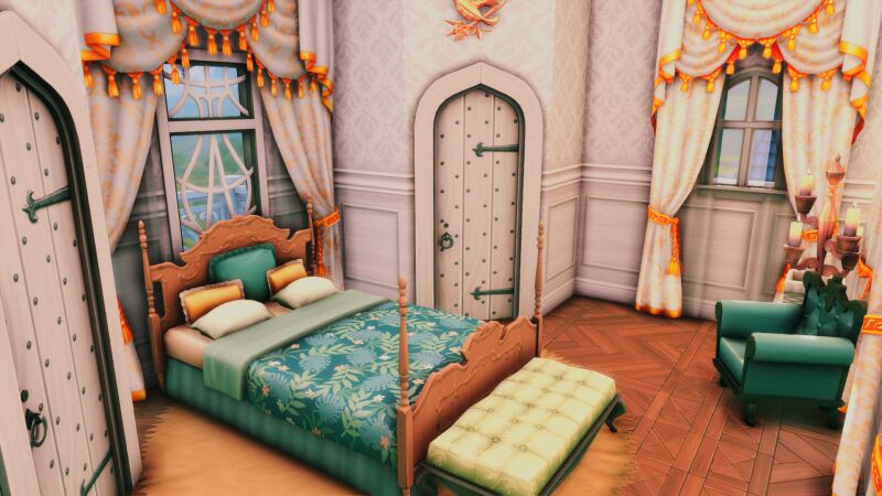 Enchanted Disney Castle by Luuca001 5 sims 4 cc fairy disney castle by luuca001 3