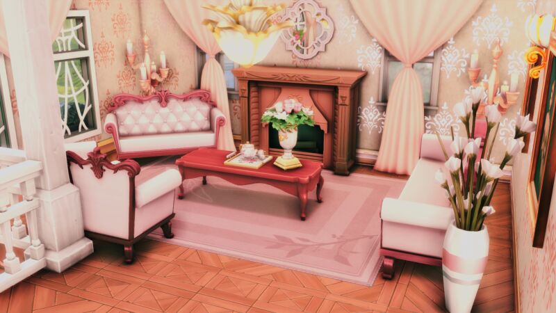 Enchanted Disney Castle by Luuca001 2 sims 4 cc fairy disney castle by luuca001 6
