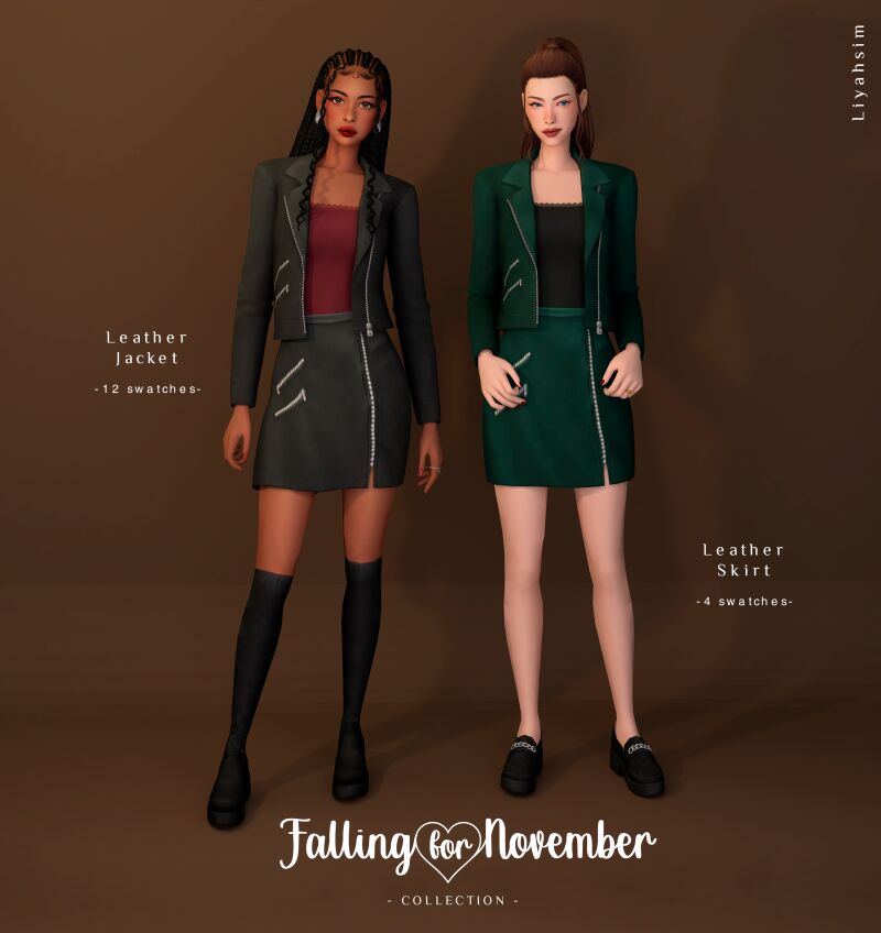 Falling For November By Liyahsim 4 sims 4 cc falling for november by liyahsim 4