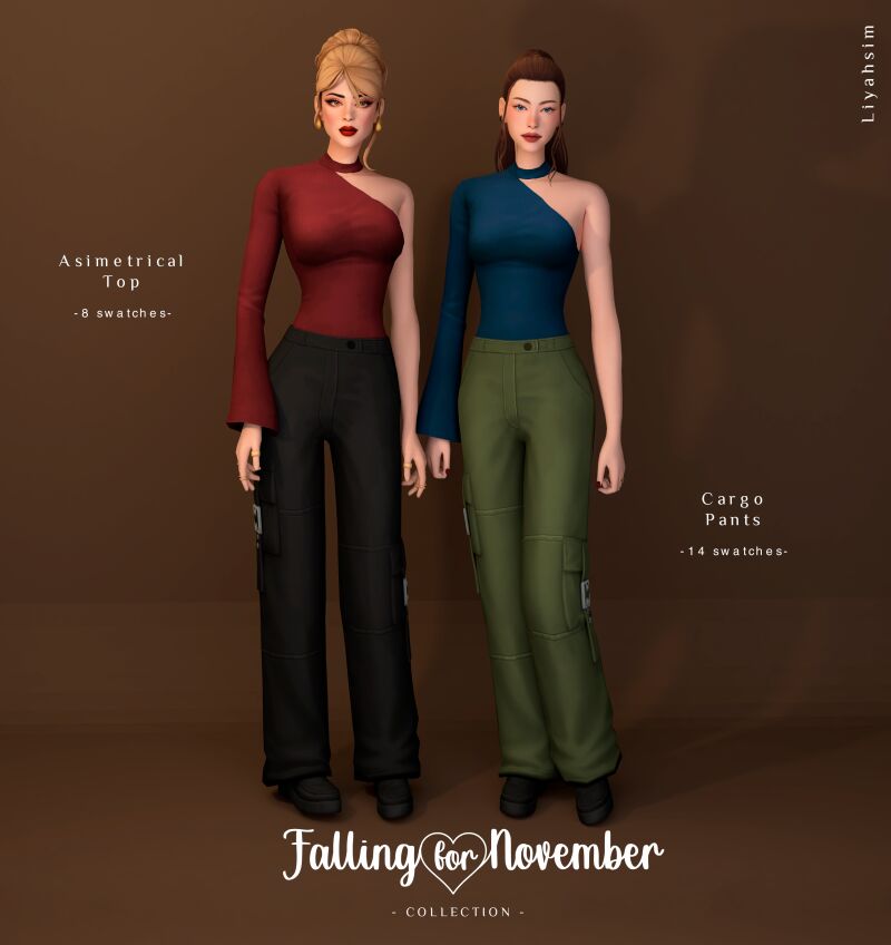Falling For November By Liyahsim 5 sims 4 cc falling for november by liyahsim 5