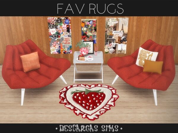 Stylish Rugs for Every Space 1 Stylish Rugs for Every Space Sims 4 CC