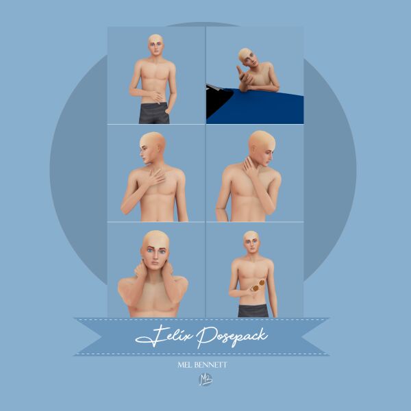 Felix Posepack 1 Felix Posepack Sims 4 CC