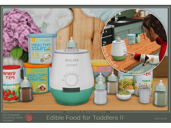 Functional Bottle Warmer for Your Kitchen 1 Functional Bottle Warmer for Your Kitchen Sims 4 CC