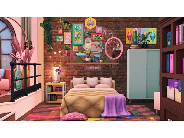 Gamer Studio Apartment 1 Gamer Studio Apartment Sims 4 CC