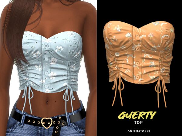 Gherty Top 1 Gherty Top Sims 4 CC
