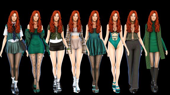 Ghostlias_Tиа by Ashia 2 sims 4 cc ghostlias тиа by ashia 2