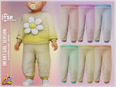 Stylish Infant Girl Pants Sims 4 CC