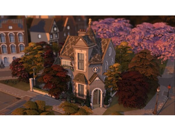Hampstead Gatehouse By Baelaisa 1 Hampstead Gatehouse By Baelaisa Sims 4 CC