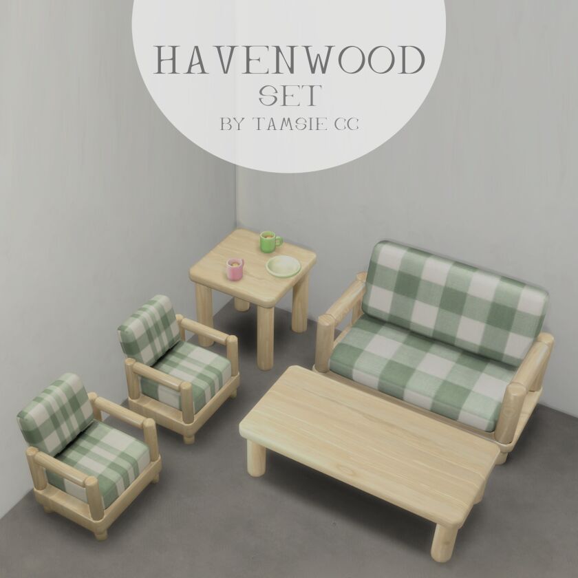Havenwood Set! 1 Havenwood Set! Sims 4 CC