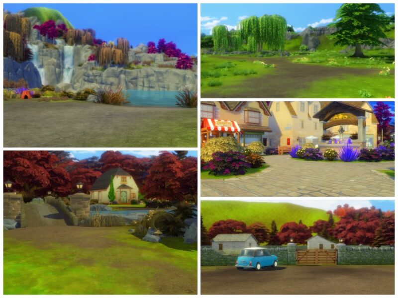Henford-On-Bagley Main Menu Overrides 2 sims 4 cc henford on bagley main menu overrides 2