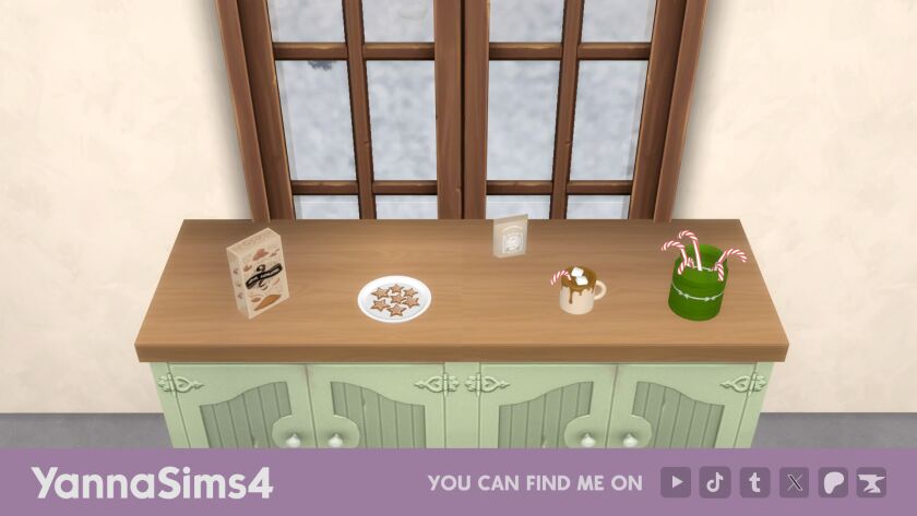 Sims 4 Hot Cocoa Set Inspired by EA's Latest Update! 2 sims 4 cc hi its a funny coincidence that a day after i 2