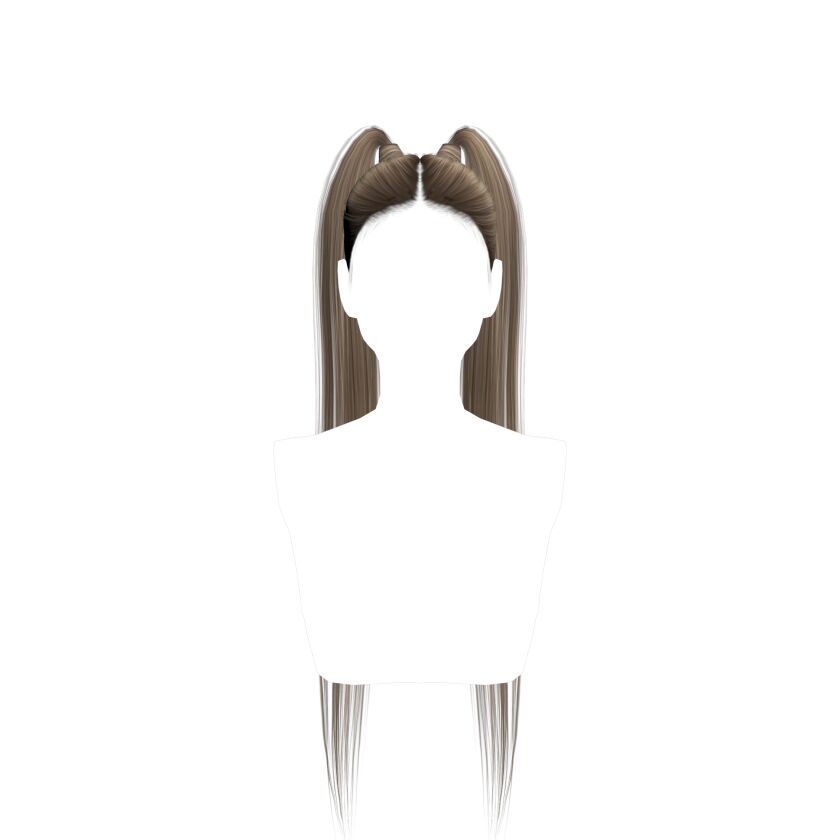 Stunning High Long Double Ponytails 3 sims 4 cc high long double ponytails aurum 2
