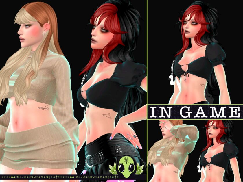 High Street Tattoo - TSR Exclusive 4 sims 4 cc high street tattoo tsr exclusive ive just 3