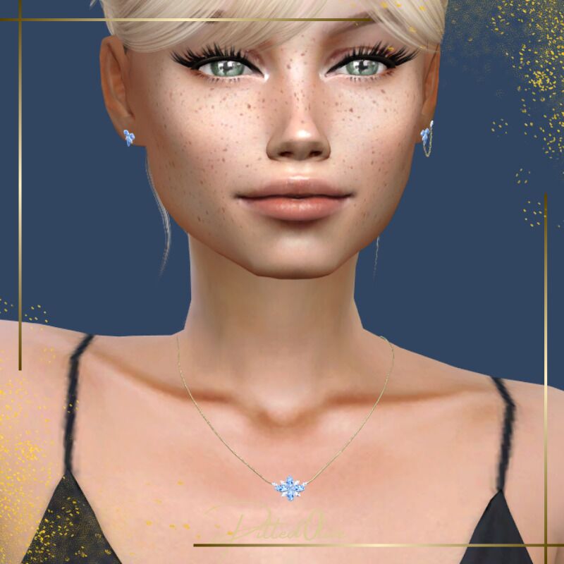Updated Eleanor Set with New Earrings! 1 Updated Eleanor Set with New Earrings! Sims 4 CC