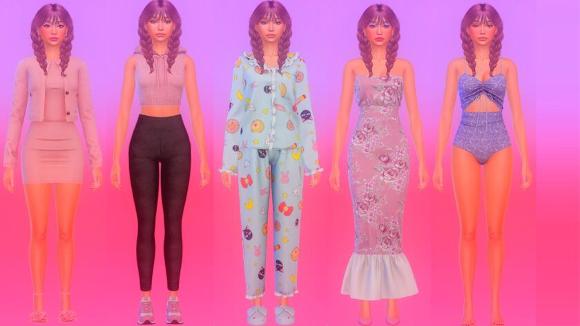 Isabelle Quinn: New Female Sim CC 3 sims 4 cc isabelle quinn cc 2