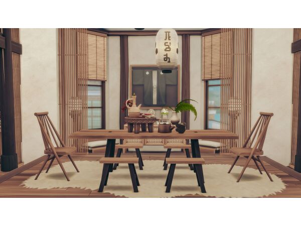 Japanese Apartment - 20, Culpepper House 1 Japanese Apartment – 20, Culpepper House Sims 4 CC