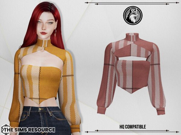 Stylish Jay Top by Forlima for Sims 1 Stylish Jay Top by Forlima for Sims Sims 4 CC