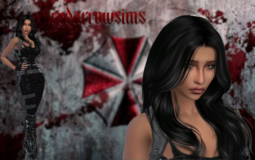 Jerrica Bell as Jill Valentine: Outfit Reveal 1 Jerrica Bell as Jill Valentine: Outfit Reveal Sims 4 CC