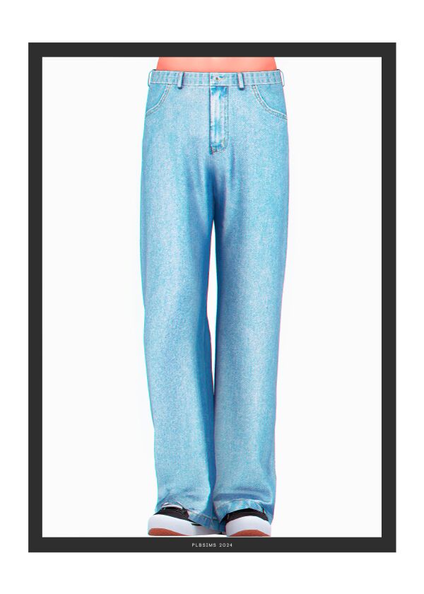Jjam Denim Pants 1 Jjam Denim Pants Sims 4 CC