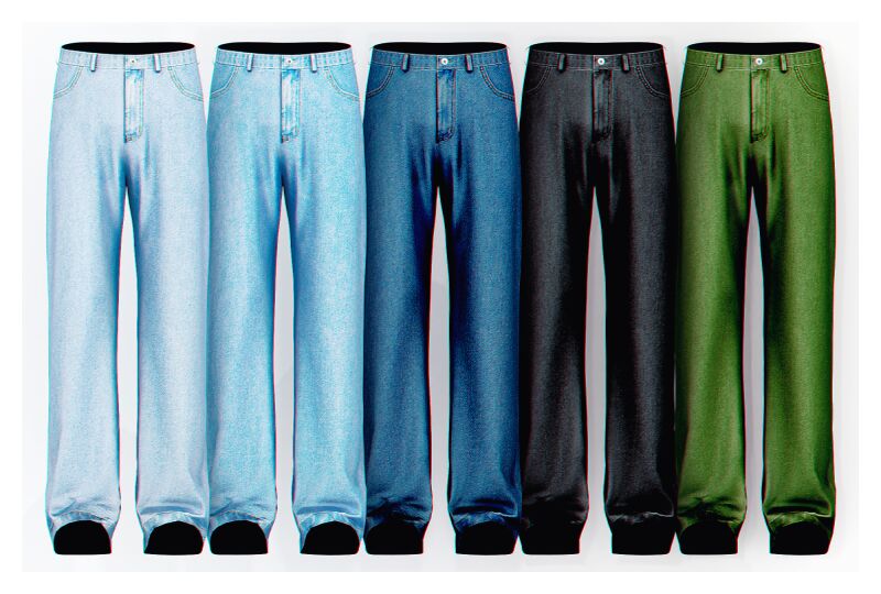 Jjam Denim Pants 2 sims 4 cc jjam denim pants 2