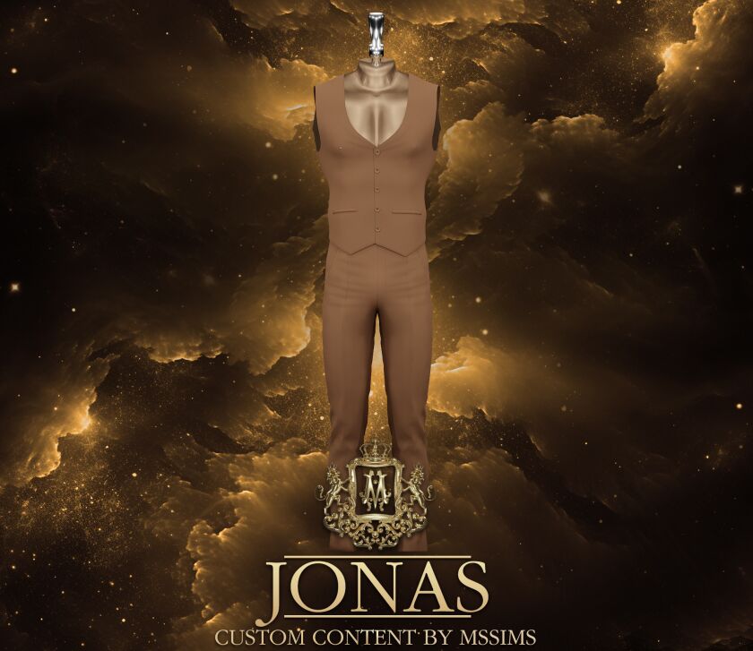 Stylish Jonas Men Outfit 1 Stylish Jonas Men Outfit Sims 4 CC