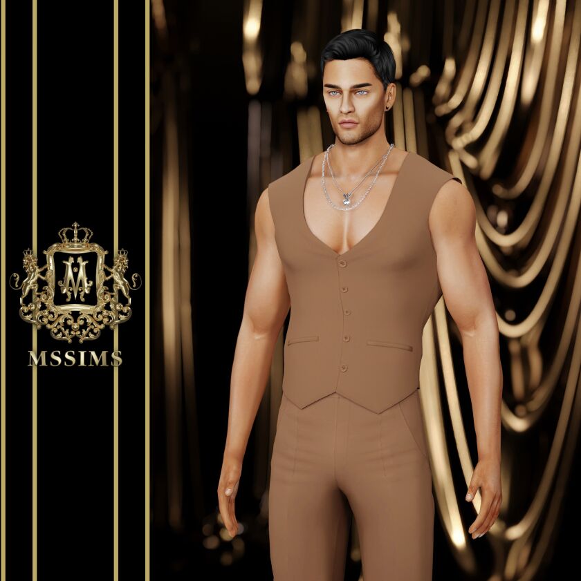 Stylish Jonas Men Outfit 2 sims 4 cc jonas men outfit 5