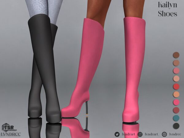 Kailyn Shoes by LVNDRCC 1 Kailyn Shoes by LVNDRCC Sims 4 CC