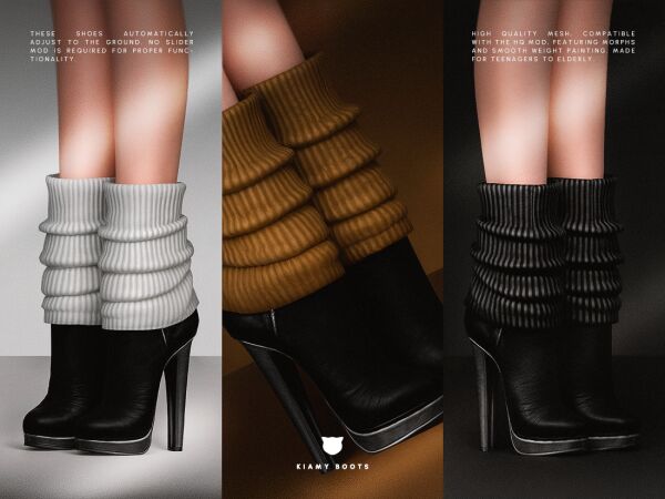 Stylish Kiamy Boots You Need 1 Stylish Kiamy Boots You Need Sims 4 CC