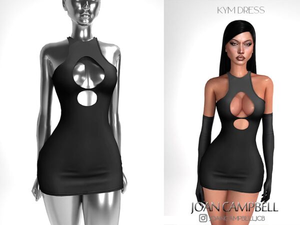 Stunning KYM Dress for Your Sims 1 Stunning KYM Dress for Your Sims Sims 4 CC