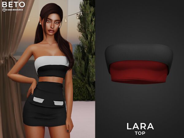 Lara Skirt by Beto_Ae0 2 sims 4 cc lara skirt by beto ae0 2