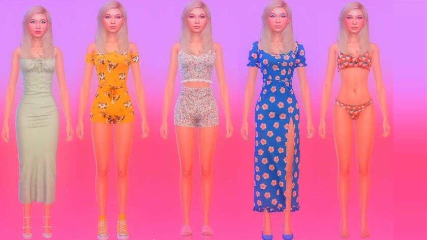 Leila Illes CC: Townie Makeover for Sims 3 sims 4 cc leila illes cc 2