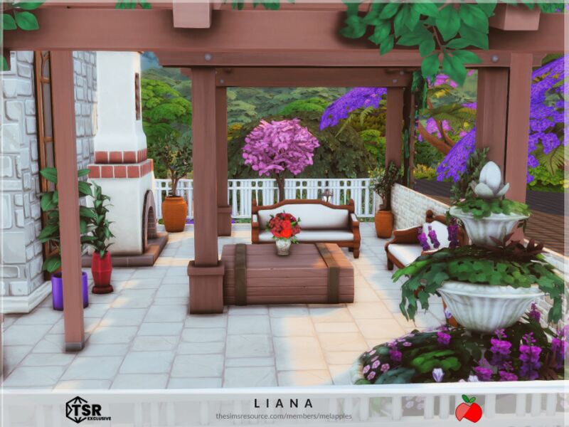 Liana Restaurant - No CC 3 sims 4 cc liana restaurant no cc by melapples 5