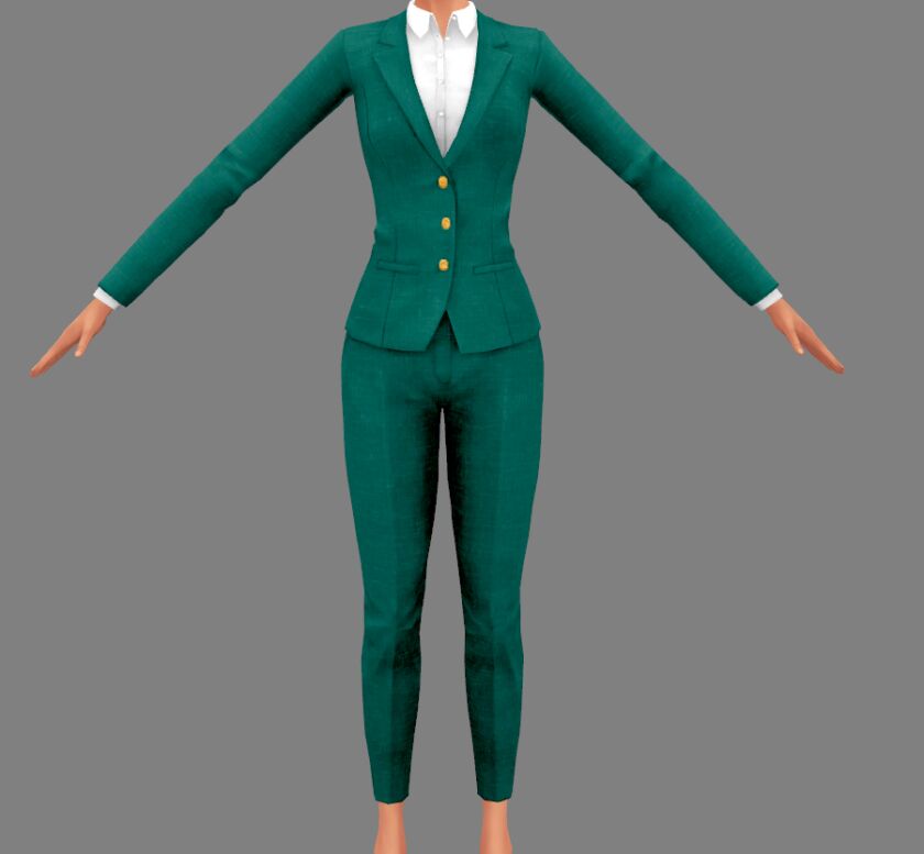 Linen Suit in Jewel Tones 8 sims 4 cc linen suit in jewel tones 2