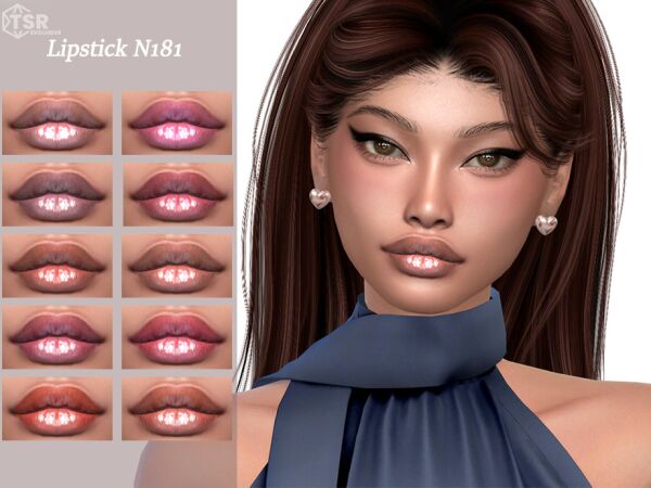 Lipstick N181 By Qlayla 1 Lipstick N181 By Qlayla Sims 4 CC